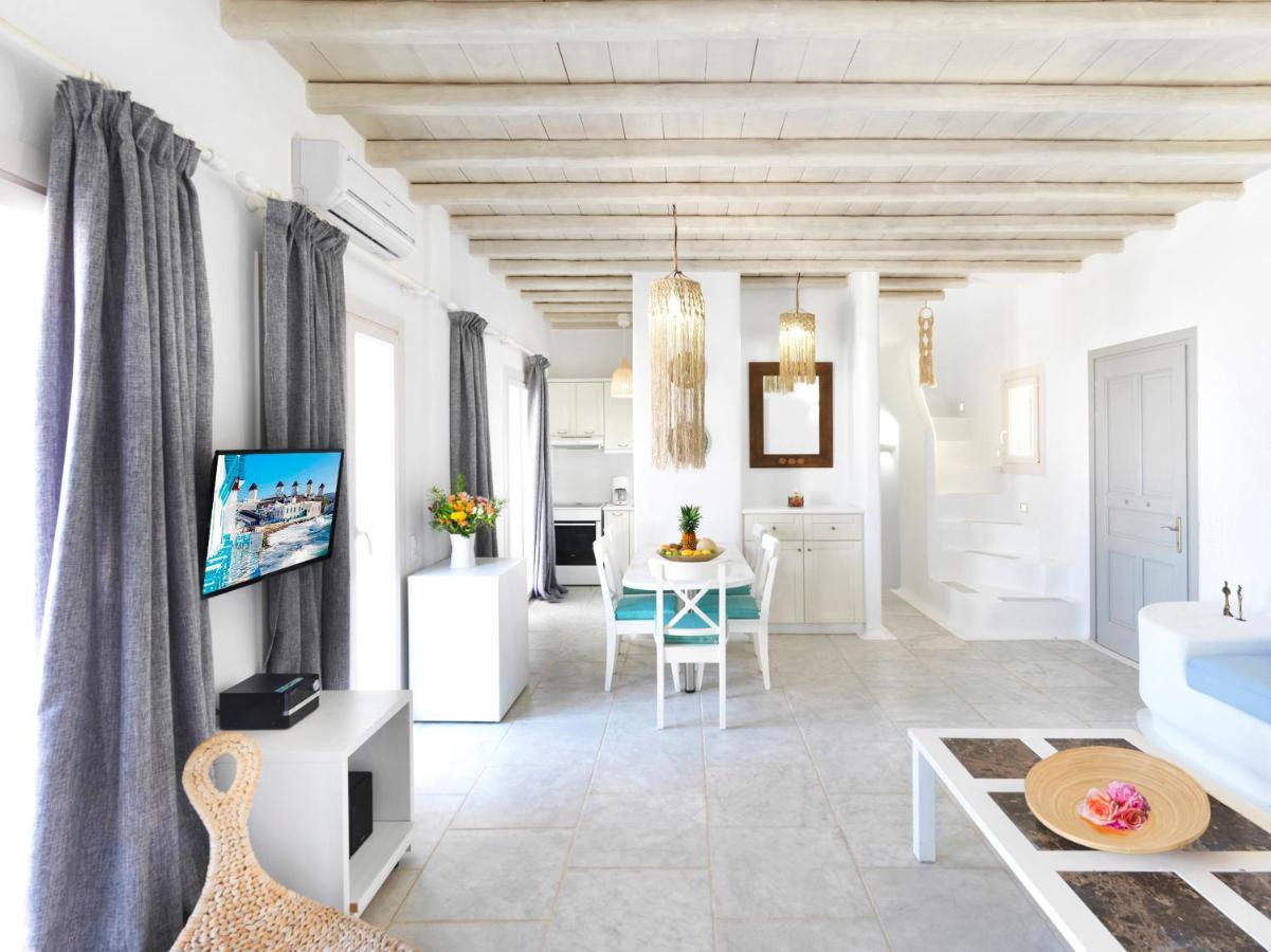 Sunset Villas In Mykonos By White Hills Mykonos Town Esterno foto
