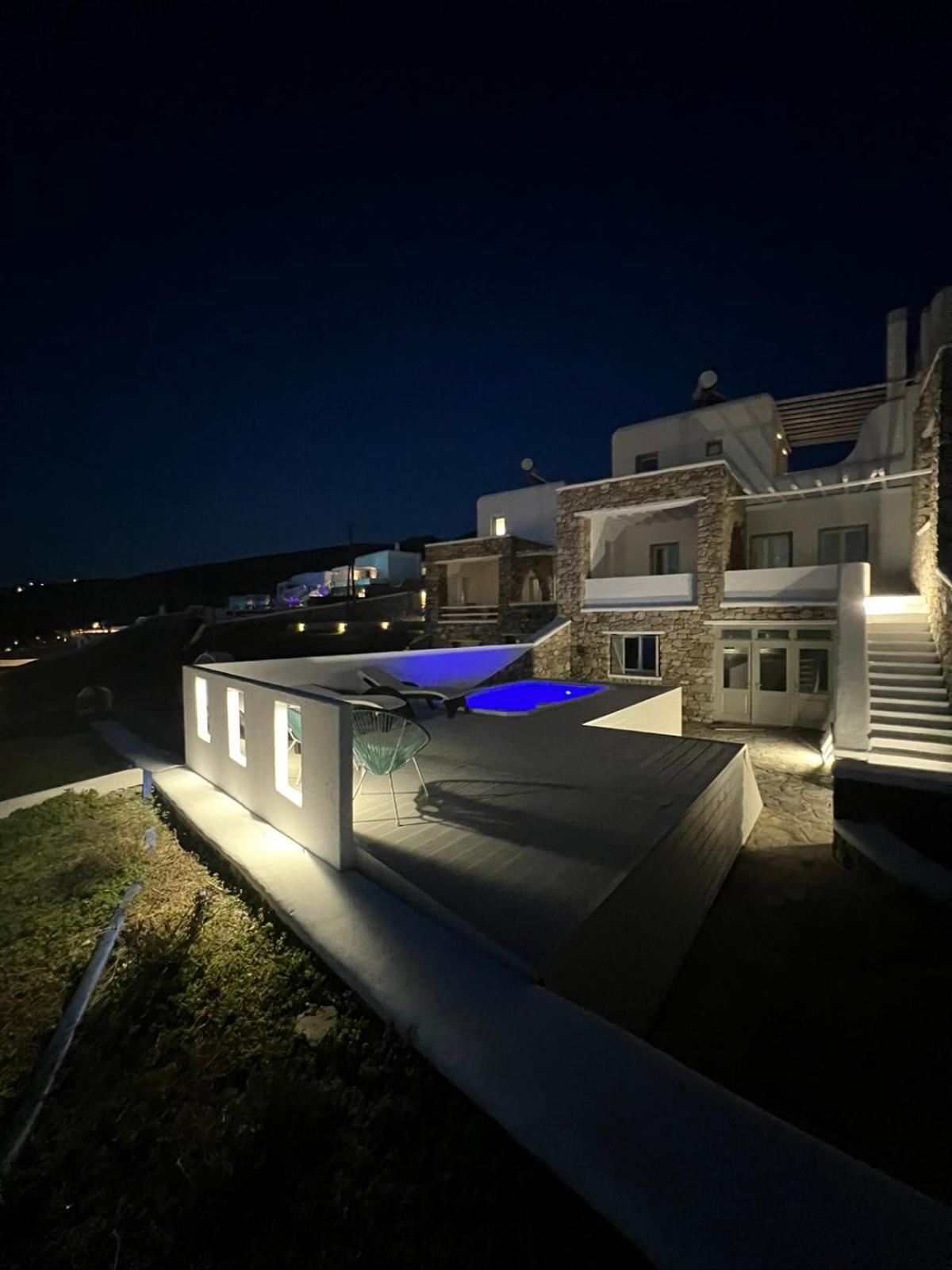 Sunset Villas In Mykonos By White Hills Mykonos Town Esterno foto