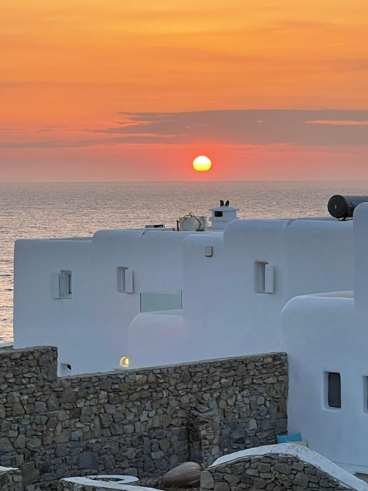 Sunset Villas In Mykonos By White Hills Mykonos Town Esterno foto