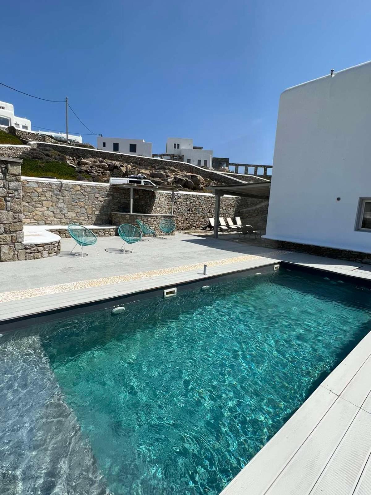 Sunset Villas In Mykonos By White Hills Mykonos Town Esterno foto